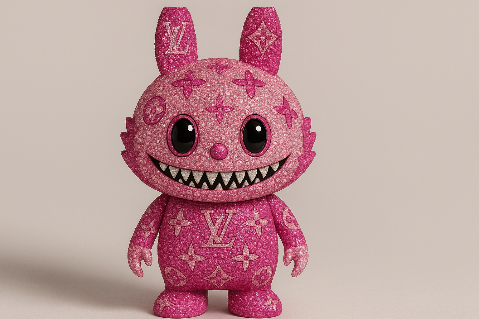 Pink Luxe Bunny — Crystal Edition Collectible