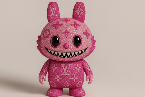 Pink Luxe Bunny — Crystal Edition Collectible